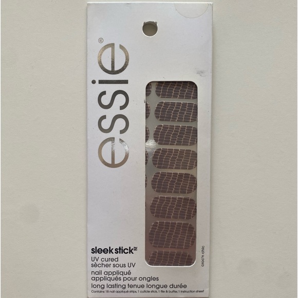 NWT Essie UV Cured Nail Appliqué - Croc N’ Chic - Picture 2 of 4